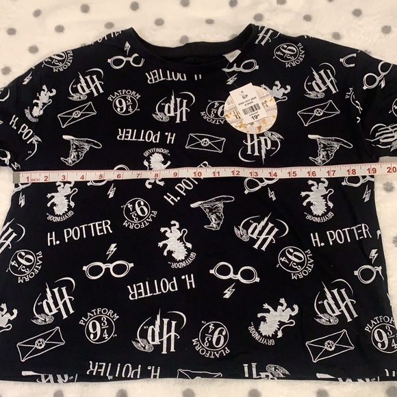 Harry Potter crop T shirt Size Small - Picture 6 of 7